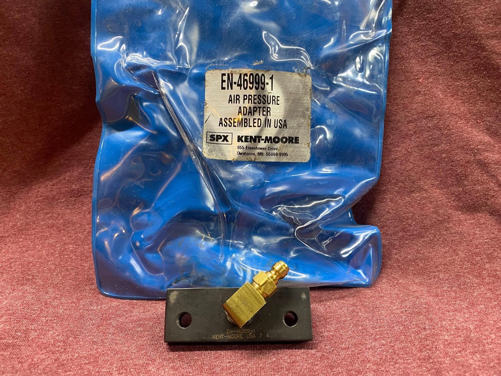 Kent-Moore EN-46999-1 Air Pressure Adapter USA