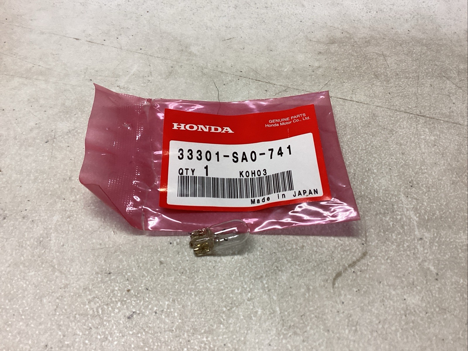 Honda Bulb 33301-SA0-741