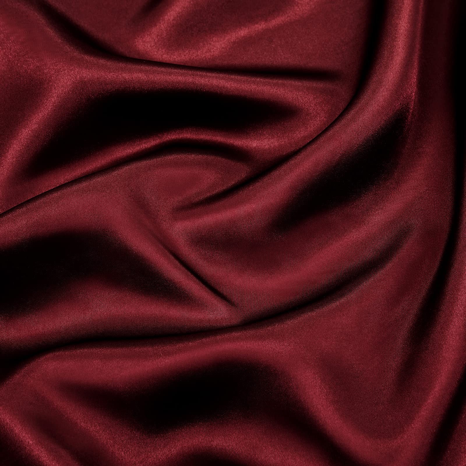 P Pothuiny Satin Fitted Sheet Queen Size, 1 Single Fitted Sheet Only, Extra Soft