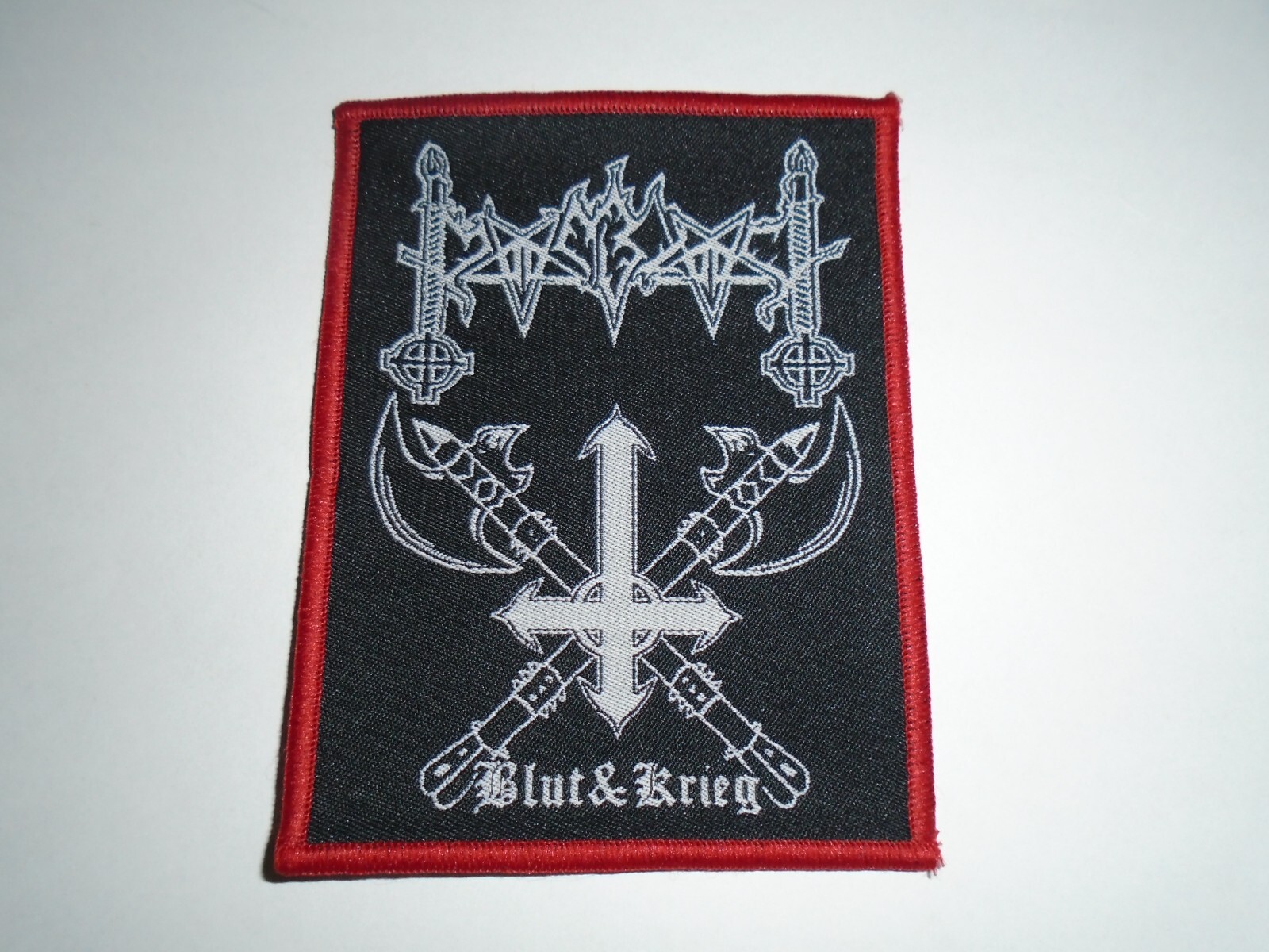 MOONBLOOD BLUT & KRIEG WOVEN PATCH
