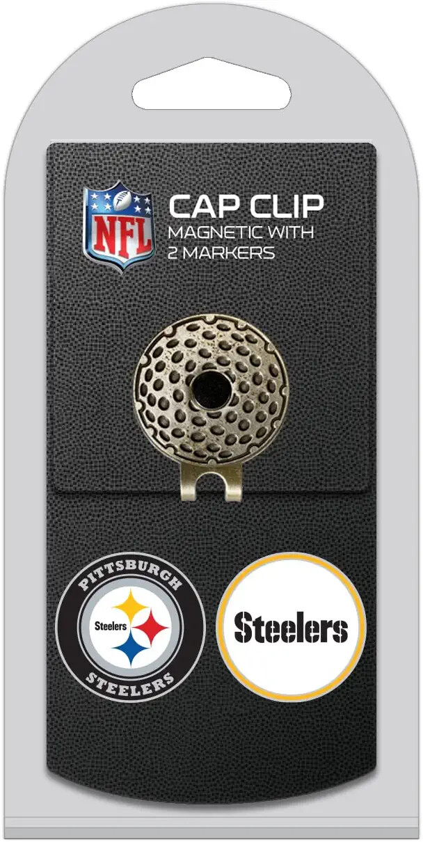 New Pittsburgh Steelers Team Golf Ball Marker Set with 2 Golf Ball Markers