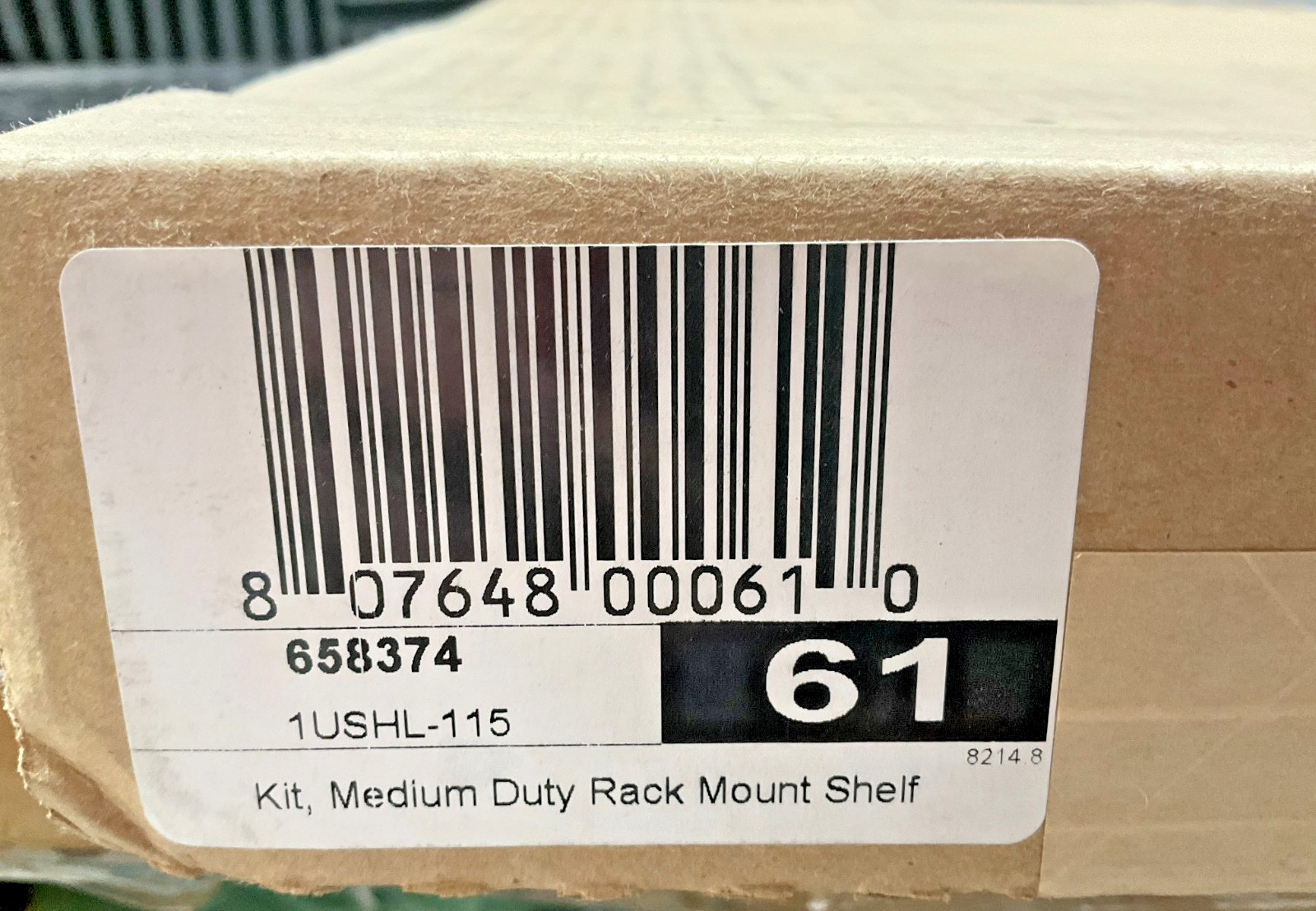 RackSolutions Medium Duty Sliding Rack Mount Shelf  1USHL-115 💚❤️💚❤️💚❤️💚❤️