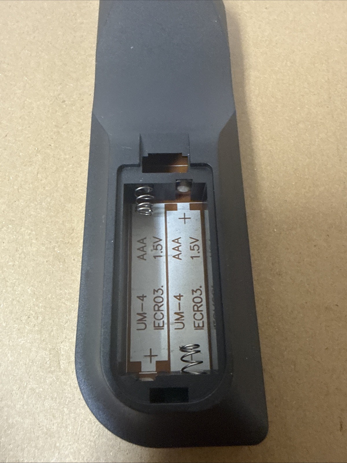 Naxa ND-853 remote Control Clean Battery Port Ready For Use