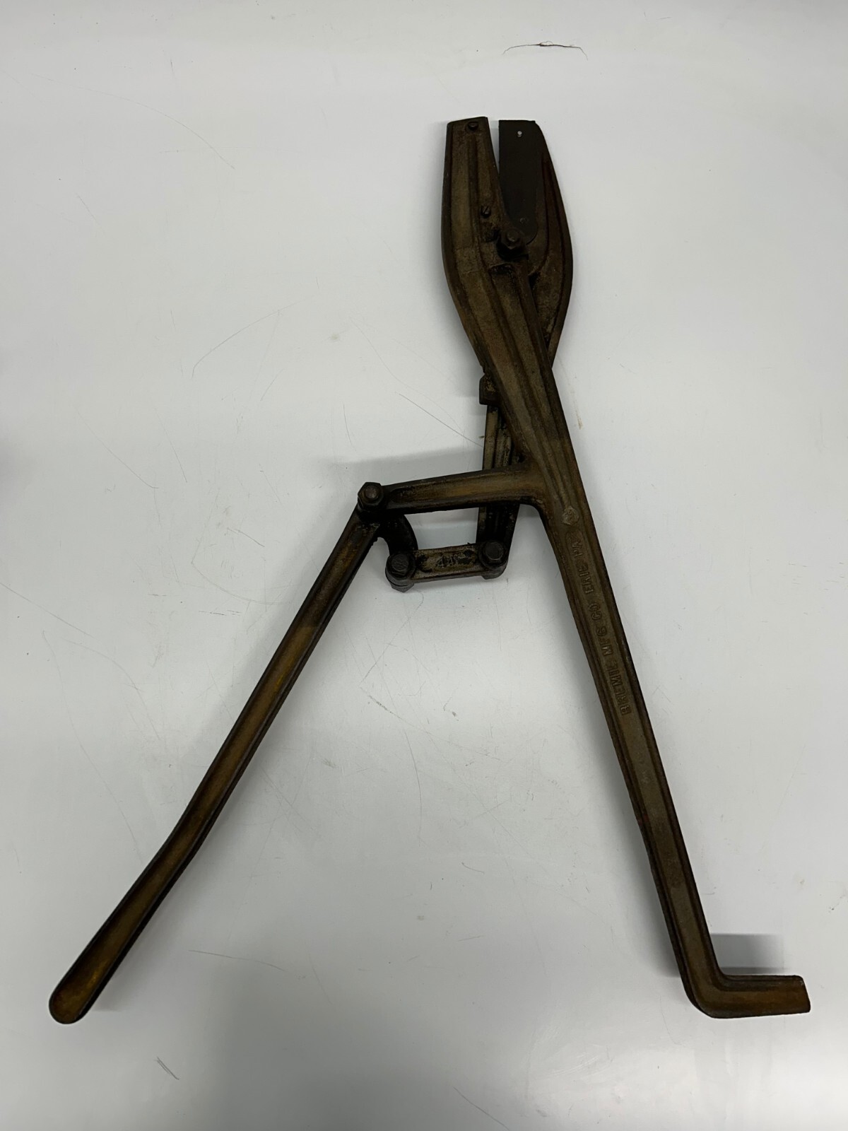 Vtg Bremil Mfg All Alloy No. 1 Blacksmith Compound Lever Sheet Metal Shear