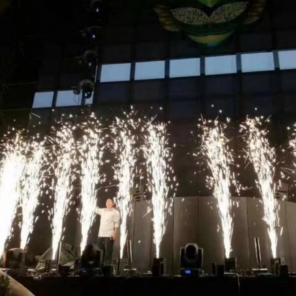600W Cold Spark Machine Stage Sparkle Firework Flame Effect for Wedding Party DJ