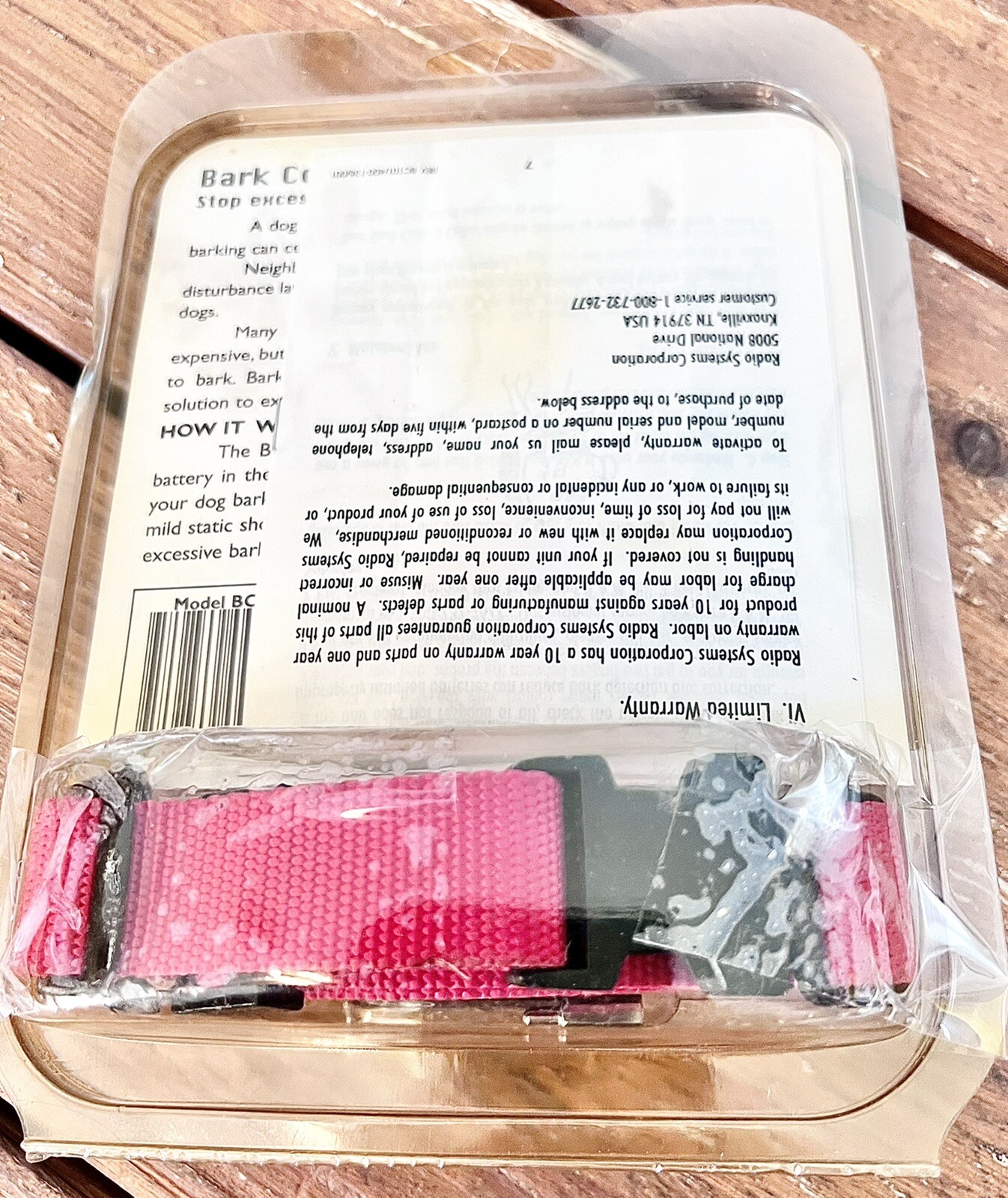 bark control collar