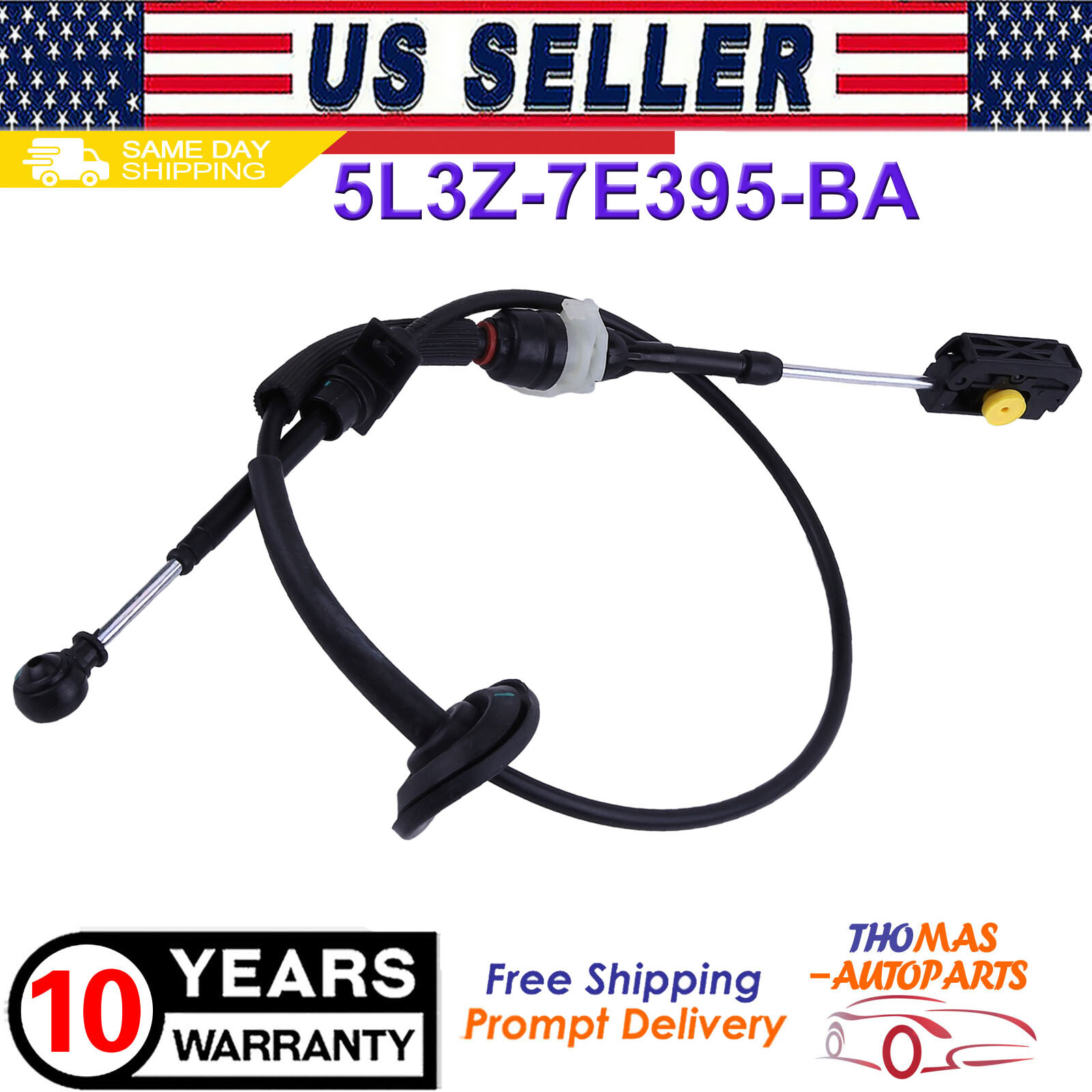 Automatic Transmission Shifter Cable Auto Trans For 2007-2010 Ford F-150 New
