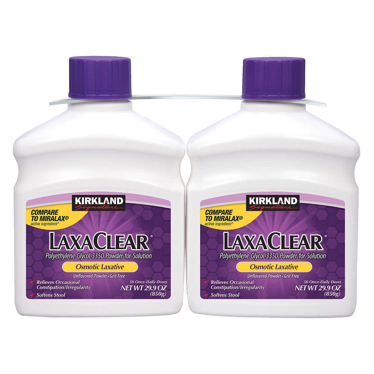 Kirkland Signature LaxaClear, 100 Doses
