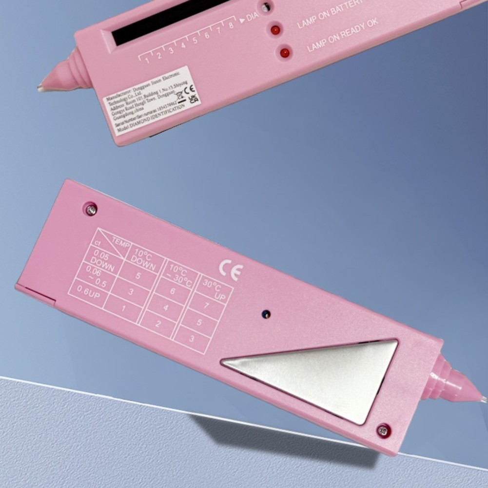 Handheld LED Auger Tester for Measuring Metal Hardness with Audio Indicator