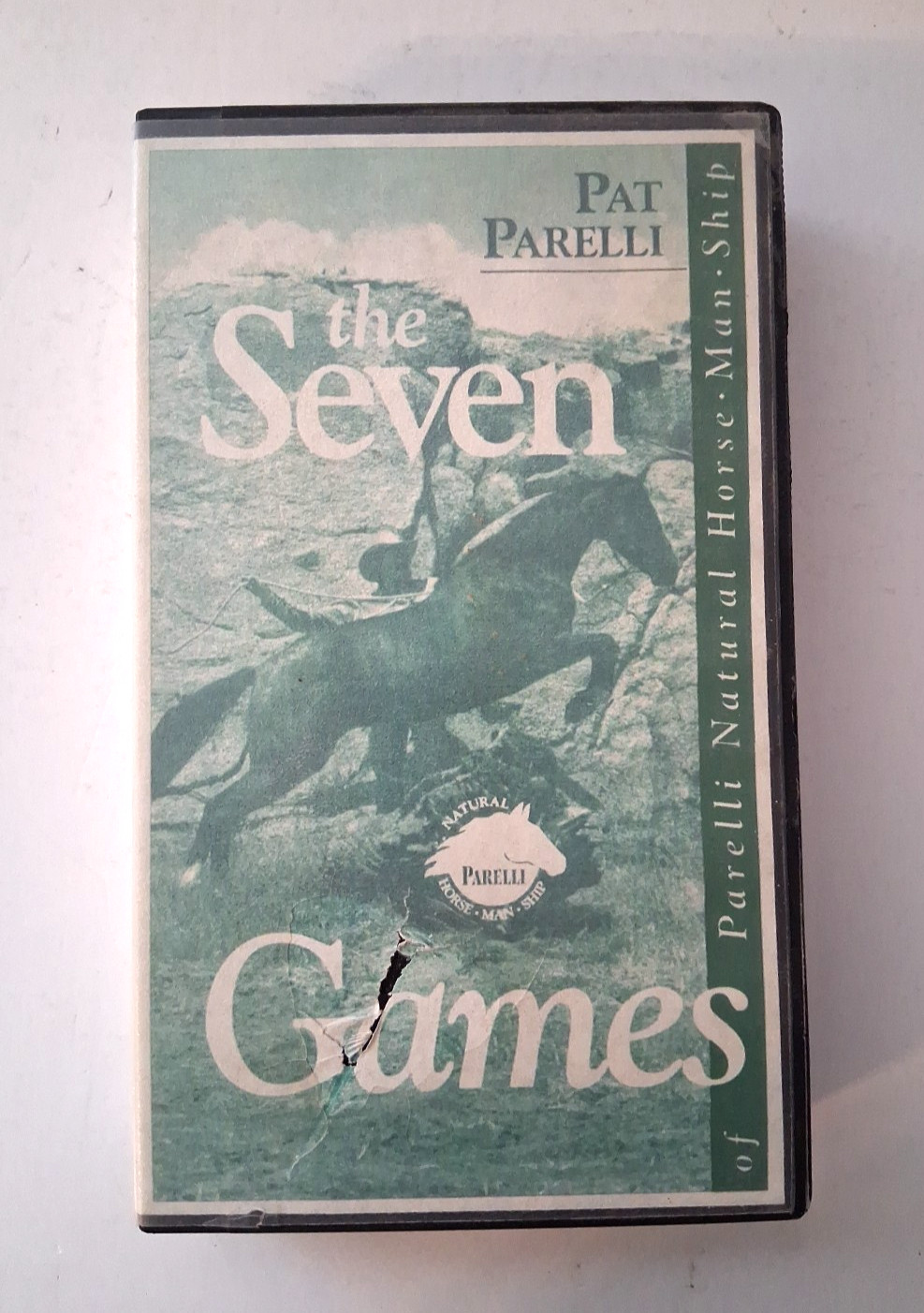 The 7 Games of Parelli Natural Horse-man-ship VCR VHS Video Tape by Pat Parelli
