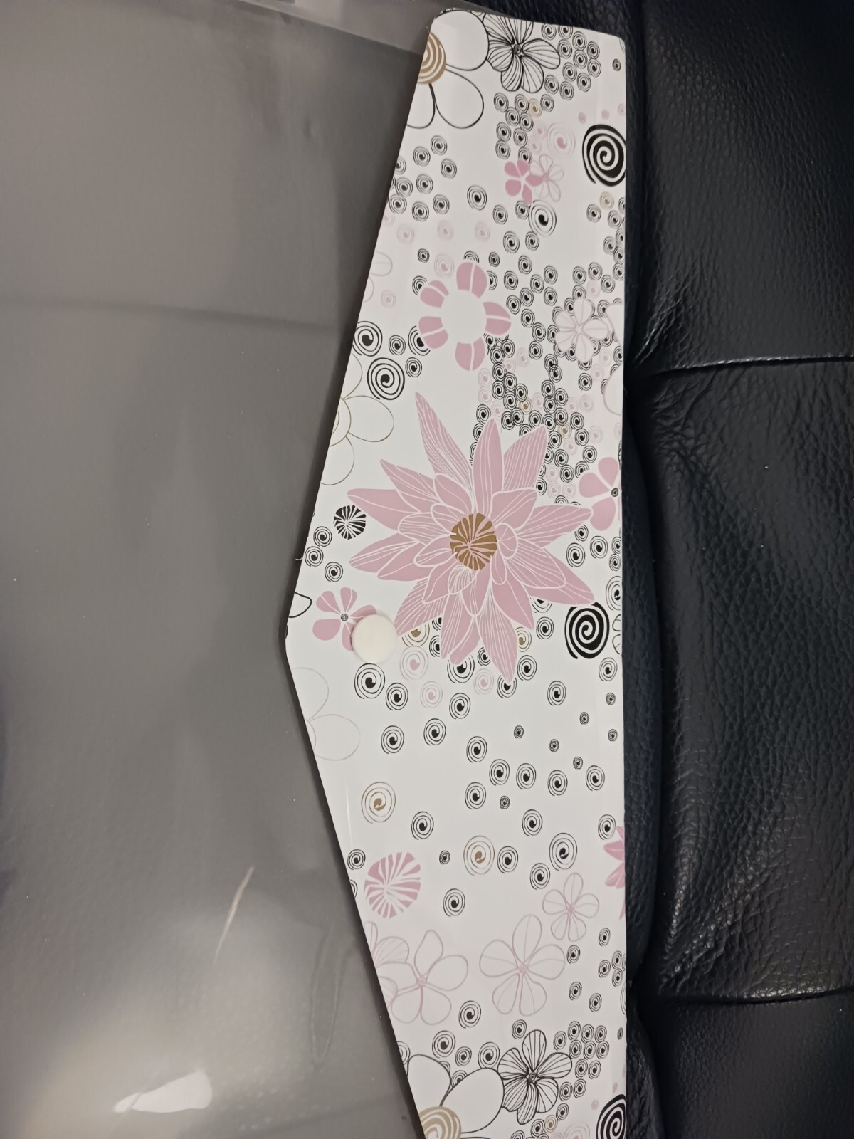 Floral Flap, Document Envelope/Protector, File Folder, 13x9.5, Snap Closure