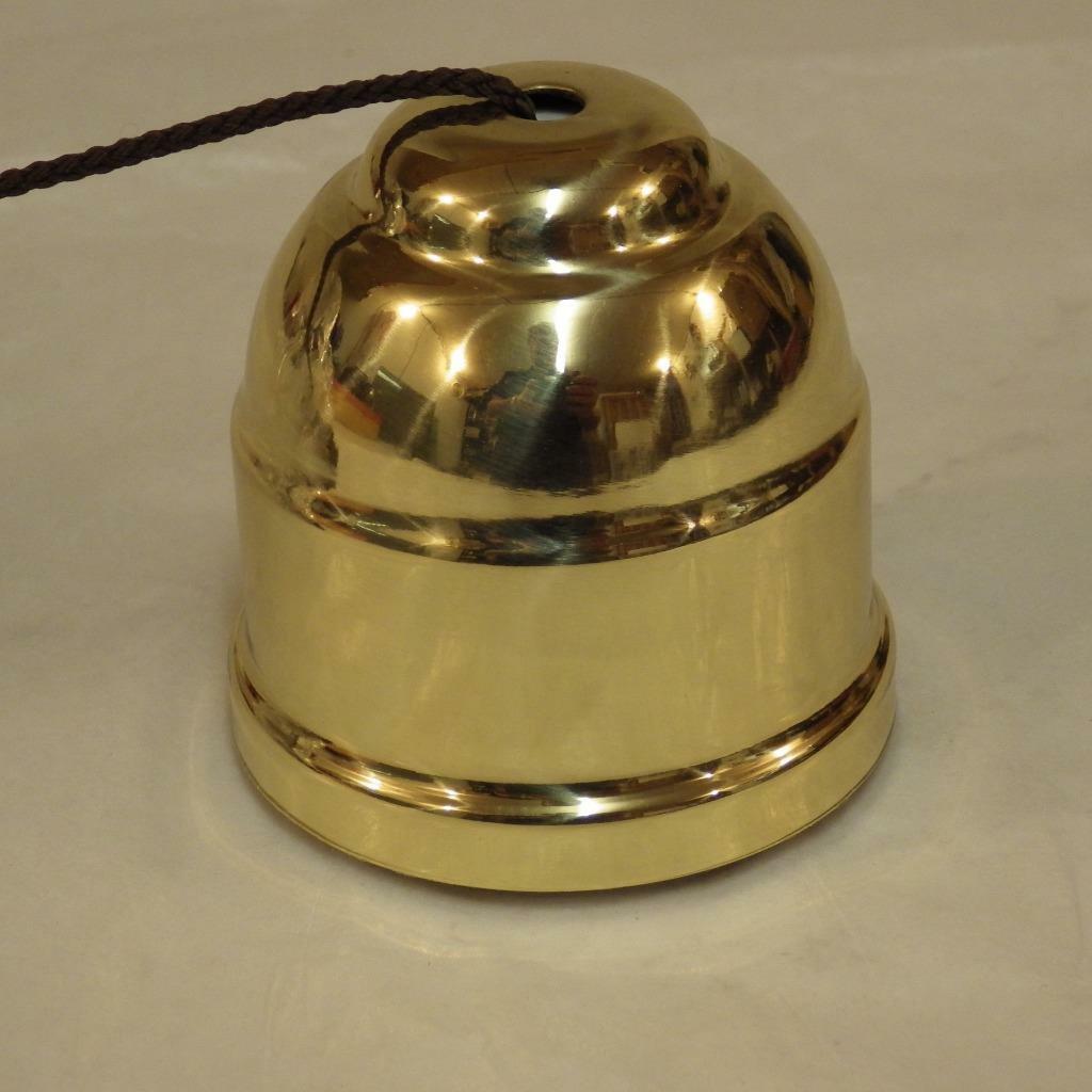 classic electric polished brass ceiling mounted brown pull cord light switch