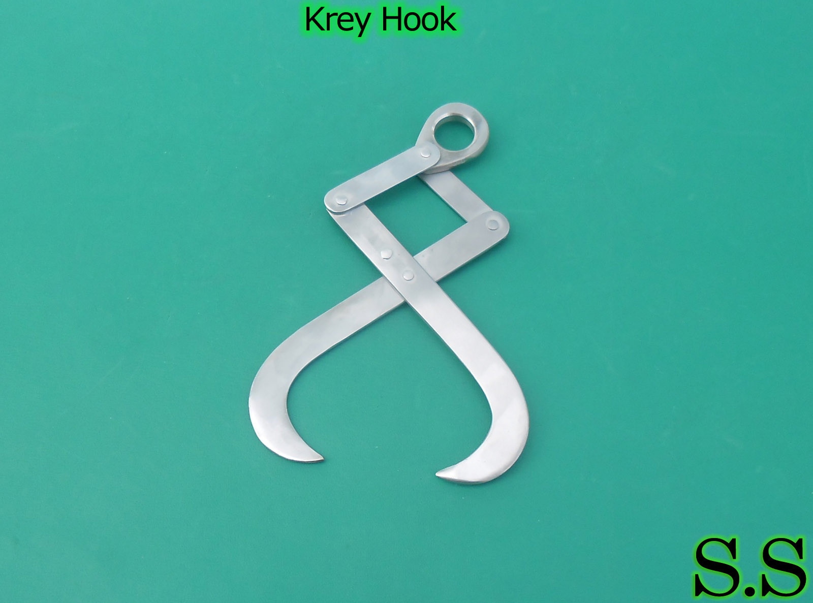 Krey Hook 8" Veterinary Instruments New
