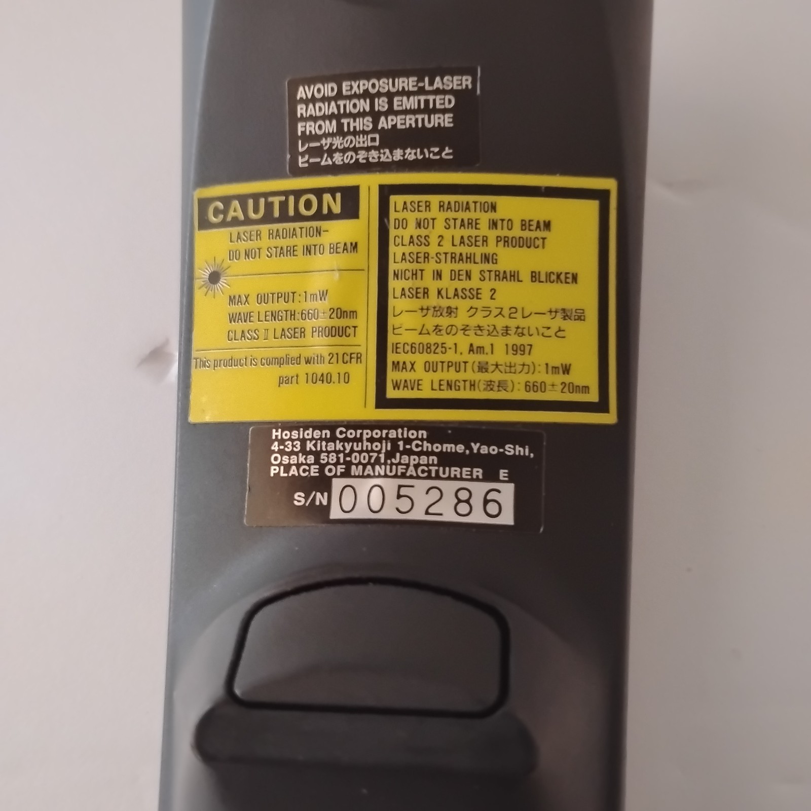 EIKI-CXEG Pointer Lazer Presentation Remote Control Black Tested Working