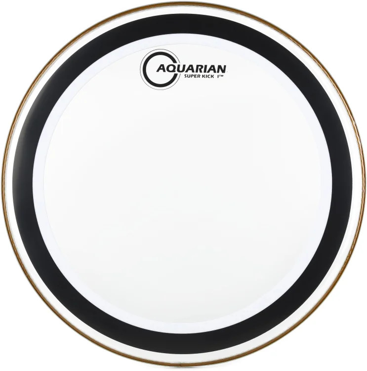 Aquarian Superkick I Clear Bass Drumhead - 22 inch