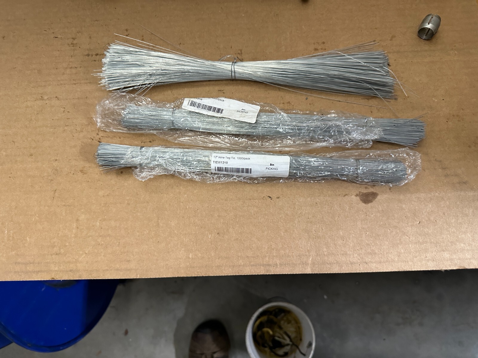 TIEW1210 - 12" Wire Tag Tie 1000/pack (Lot of 3)