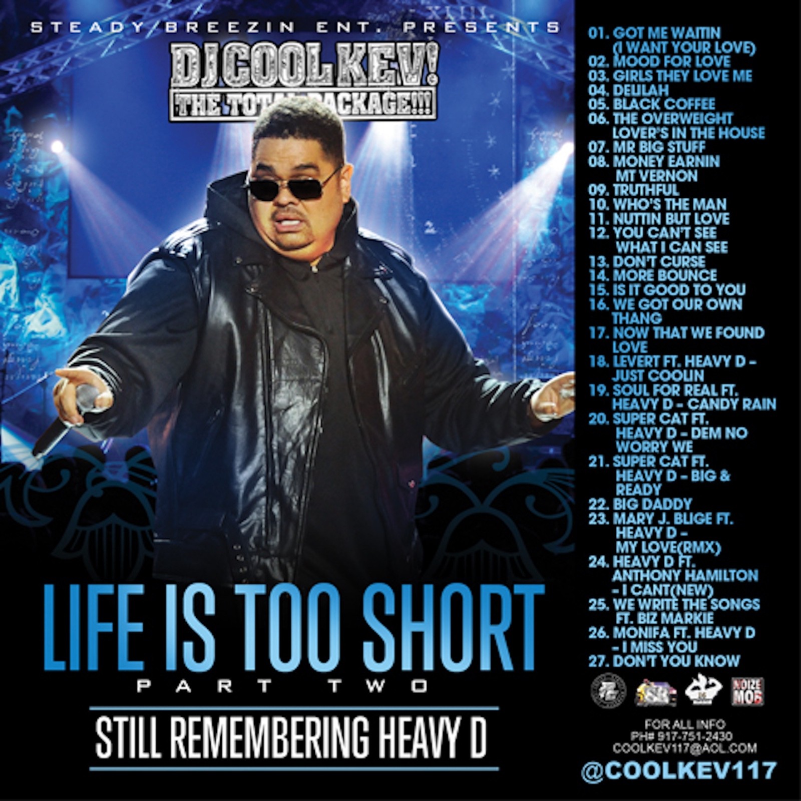 DJ Cool Kev – Remembering Heavy D - OLD SCHOOL HIP HOP RAP MIXTAPE MIX CD