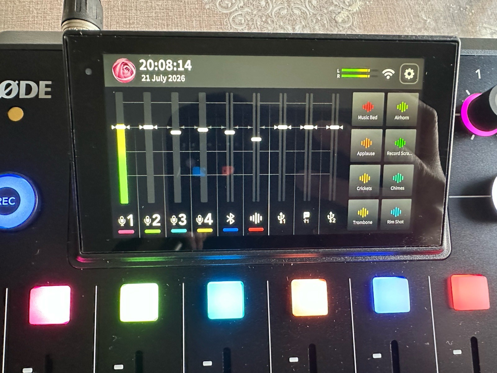 RODECaster Pro II Integrated Audio Production Studio