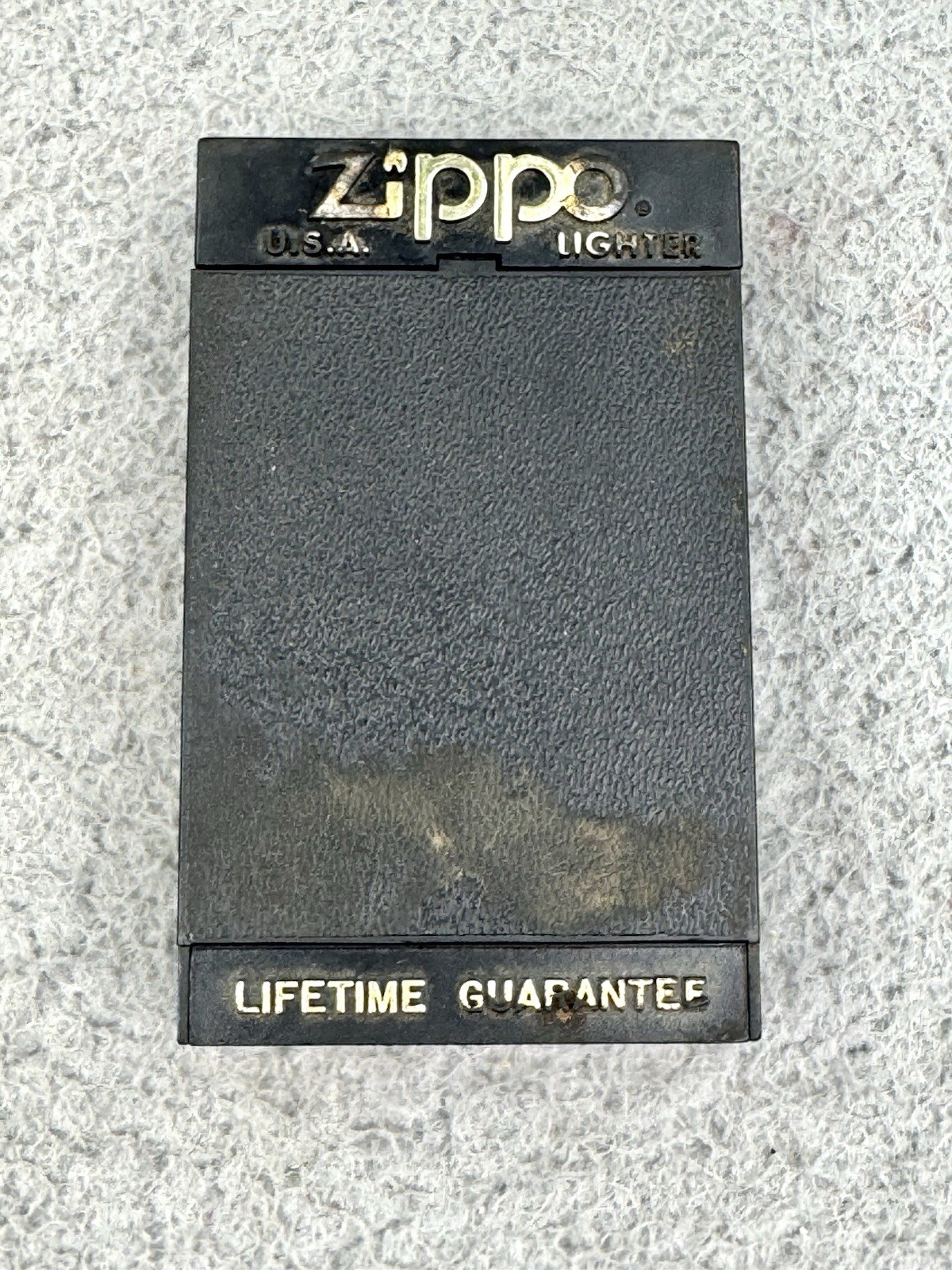 Vintage 1995 Zippo Lighter Plain H (XI) Untested