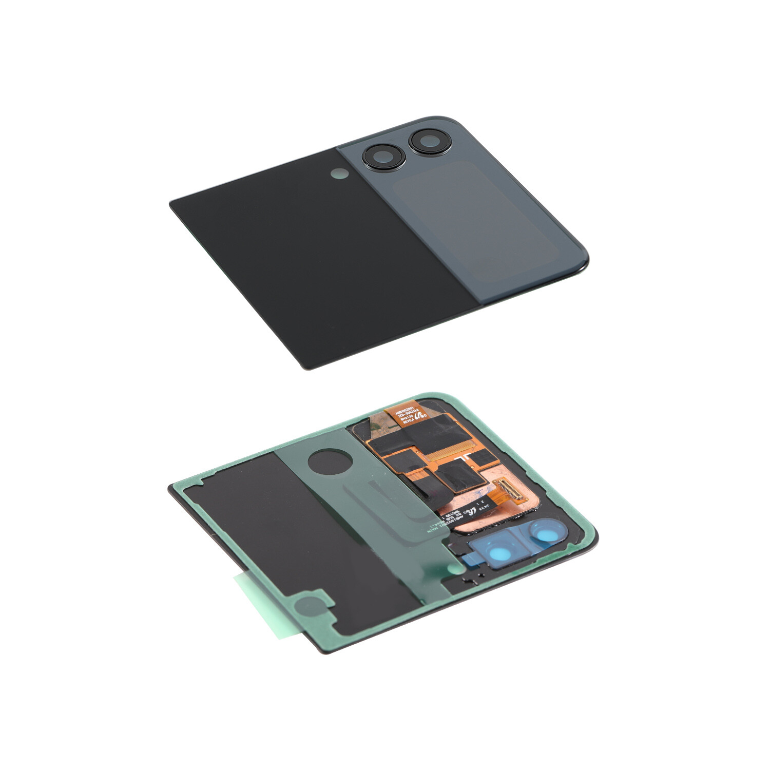 OEM Upper Back Cover Secondary Screen Replace for Samsung Galaxy Z Flip3 5G F711