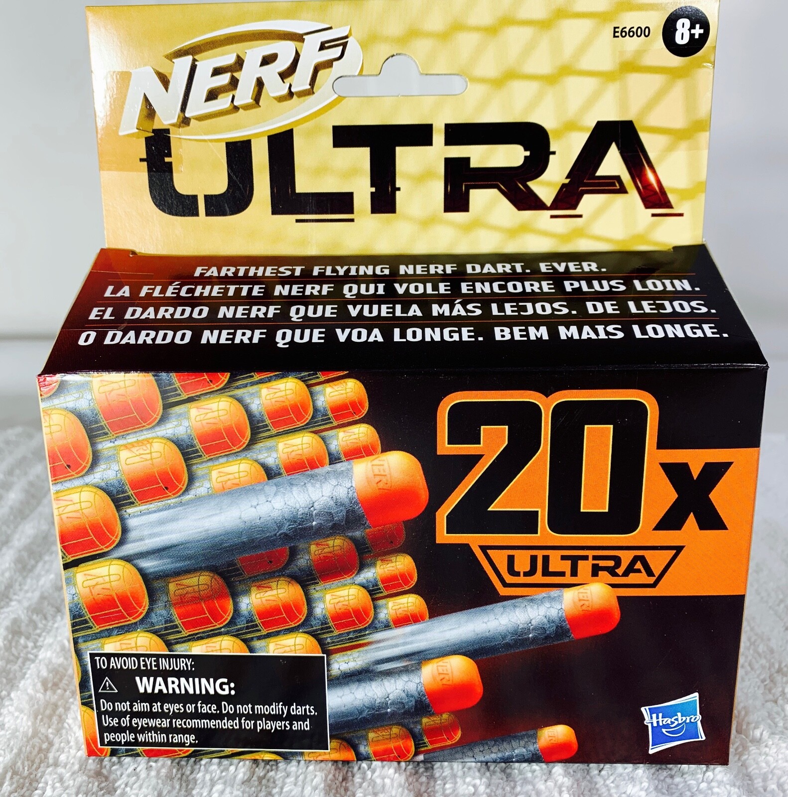 NERF Ultra One Foam Dart Refill - 20 Count - Farthest Flying Nerf Dart Ever!