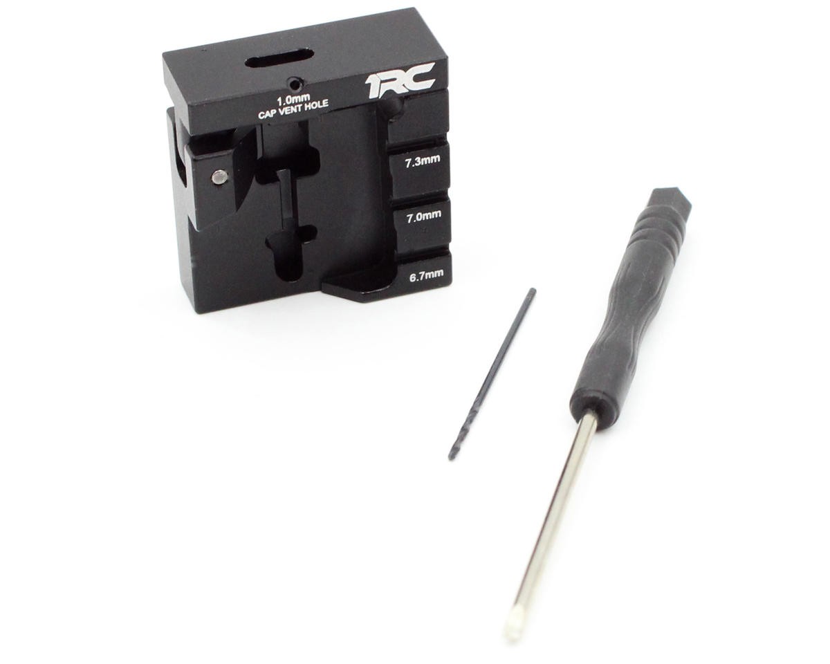 1RC Racing Aluminum Shock Assembly Tool Set (Black) [1RC8821]