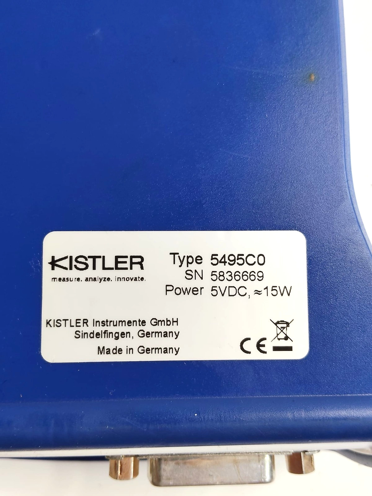 Kistler 5495C0 Sensor tester