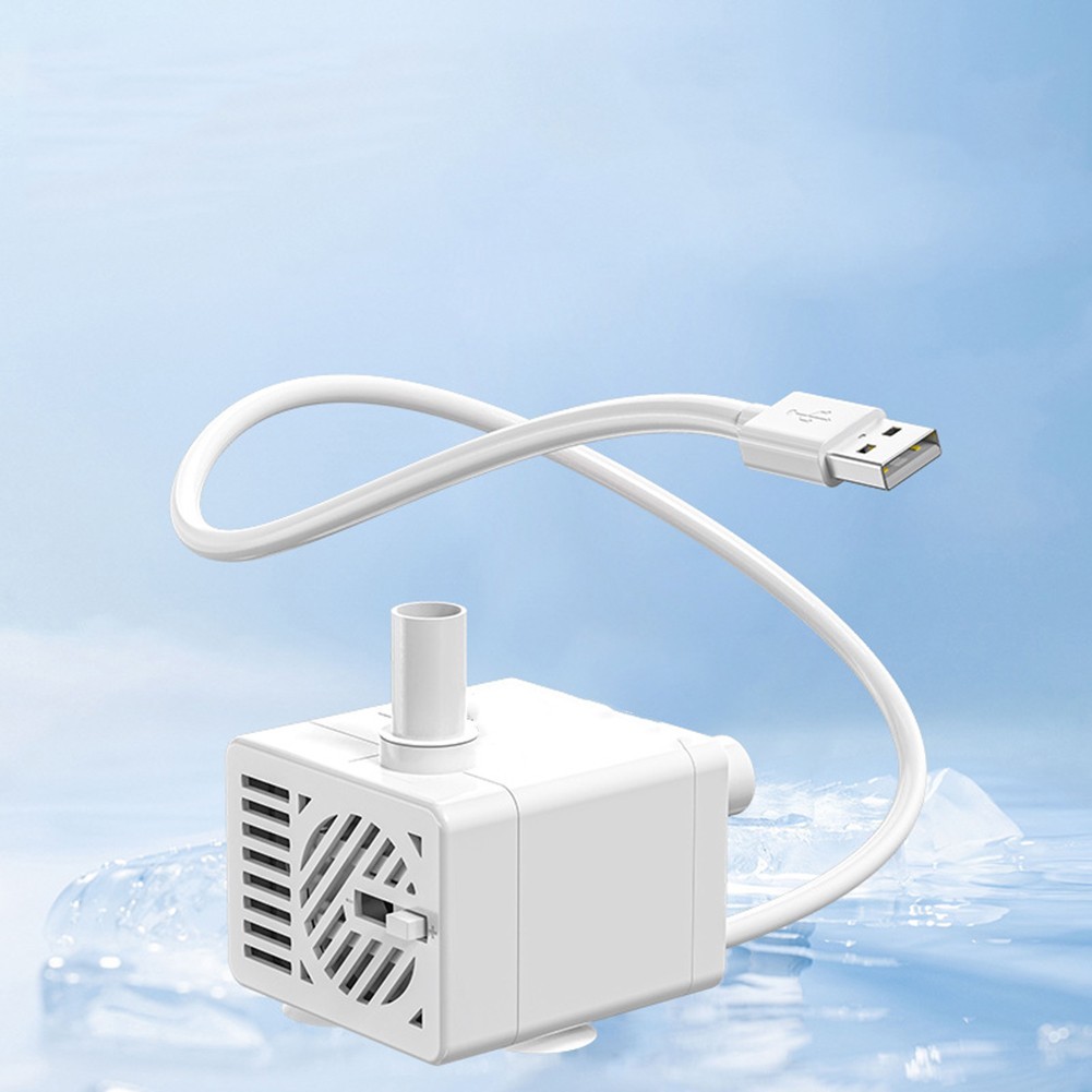 LED Indicator Equipped Submersible Pump for Automatic Pet Drinking Fountains