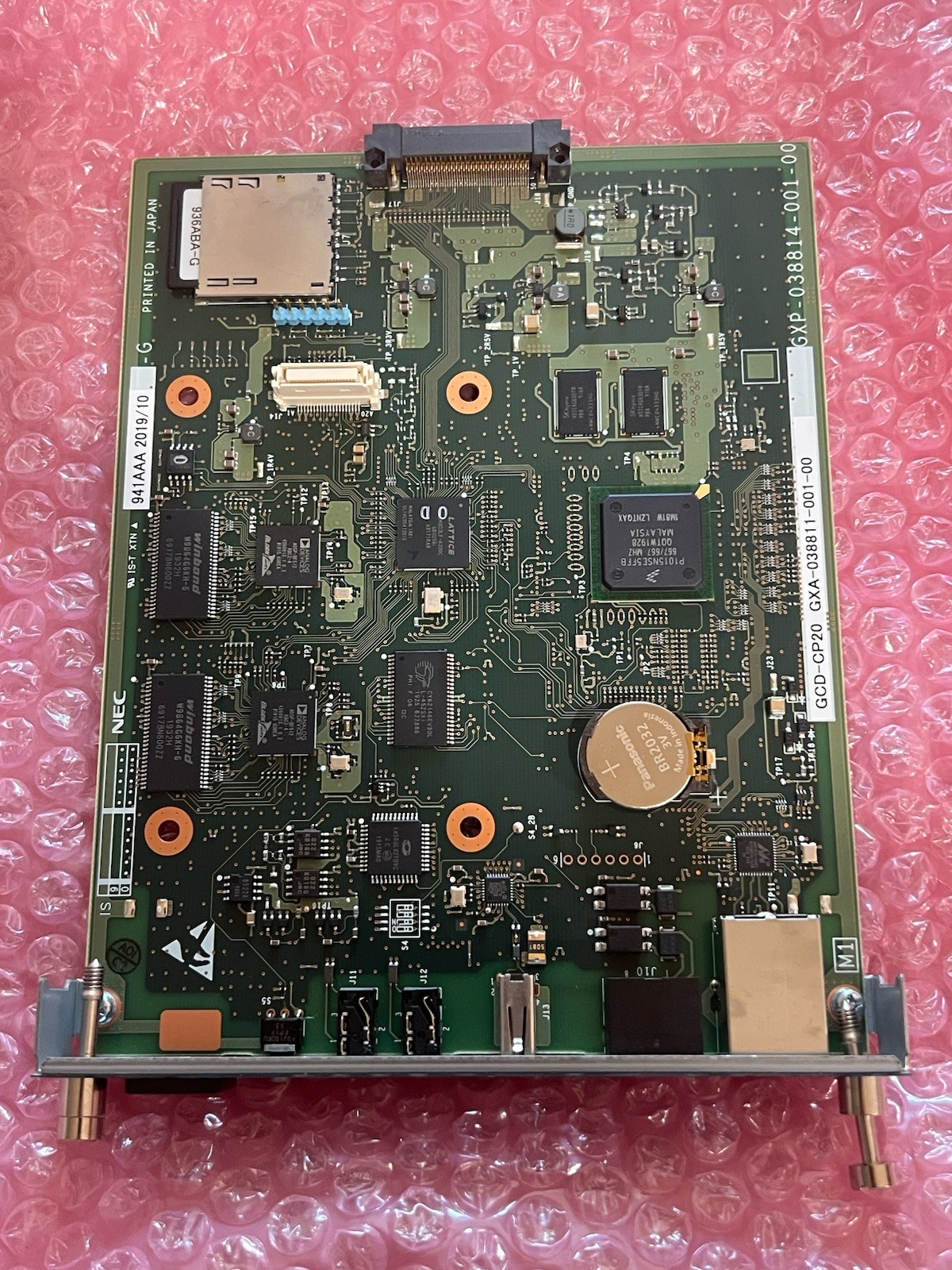 NEC GCD-CP20 SV9100 Processor Card with SD-A2 Flash Card BE119025 - Refurbished