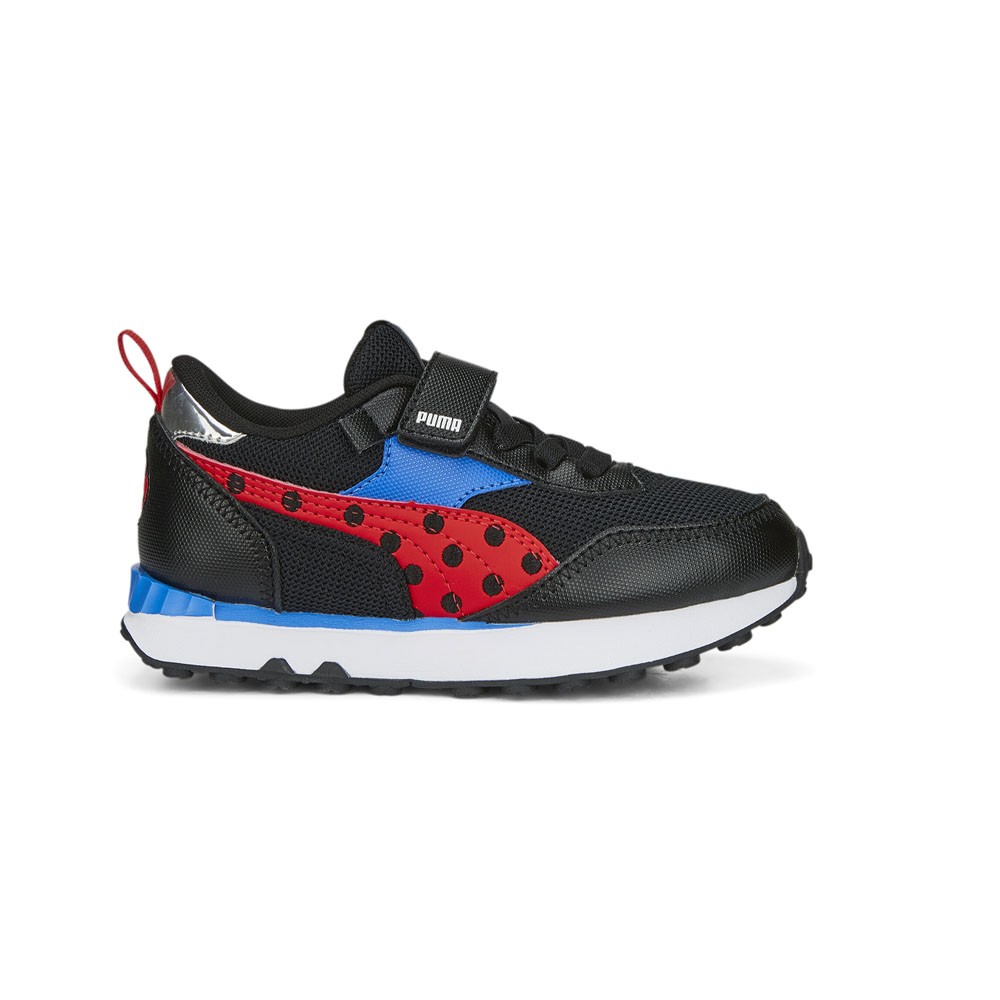 PUMA  X Miraculous Rider Fv  Slip On  Toddler Girls Black Sneakers Casual Shoes