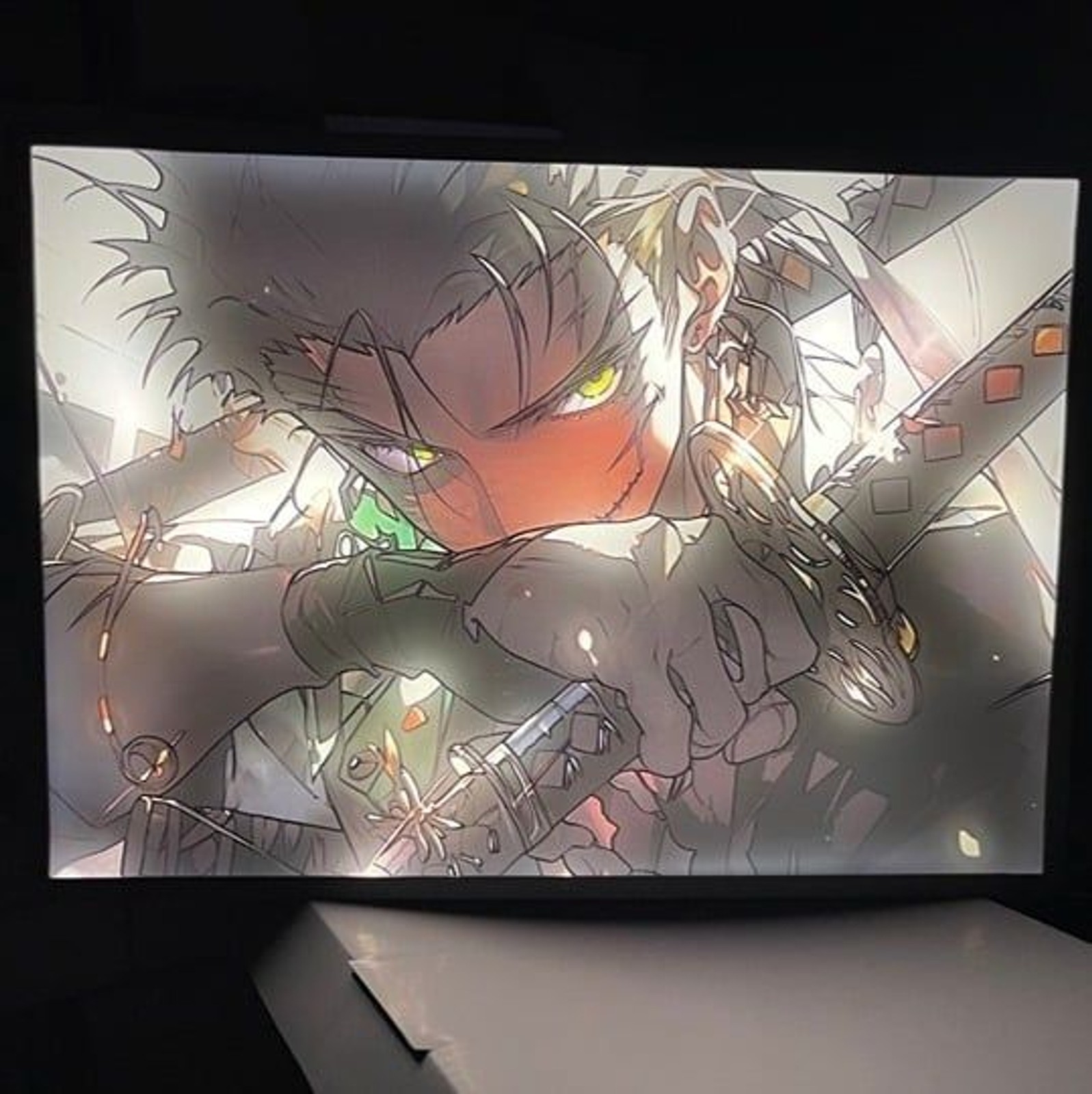 One Piece Zoro Anime LED Night Light Light Box