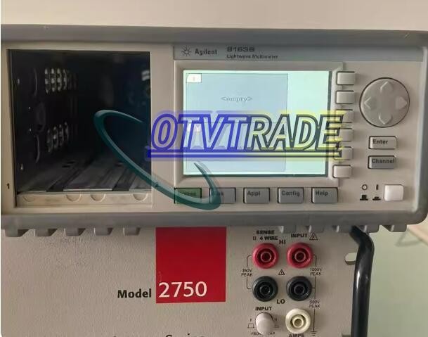 1PC Agilent 8163B optical power meter used