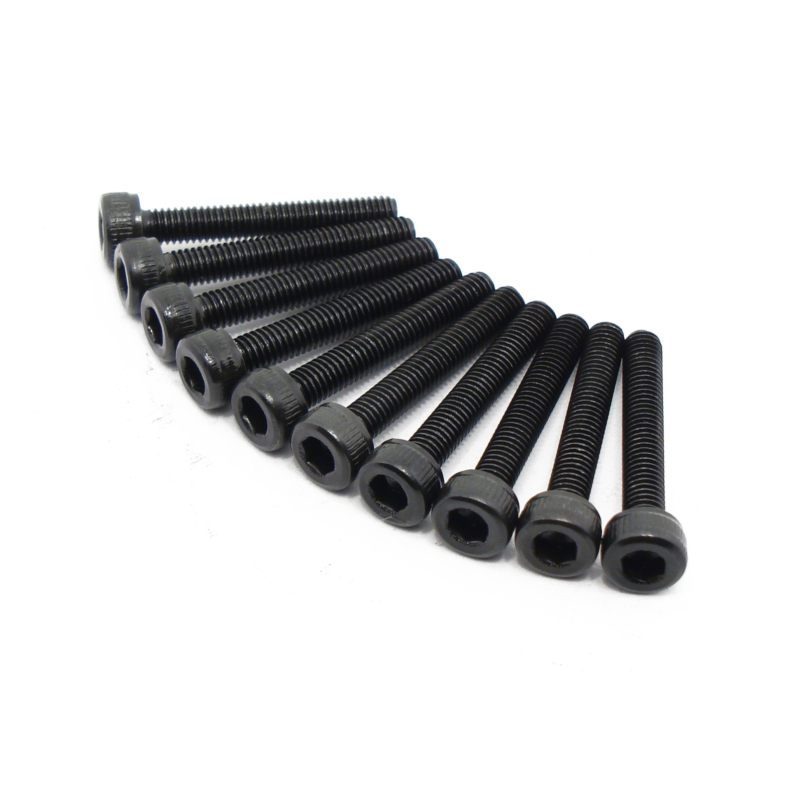 M3 x 20mm, Socket Head Cap Screws, 12.9 Steel, Black