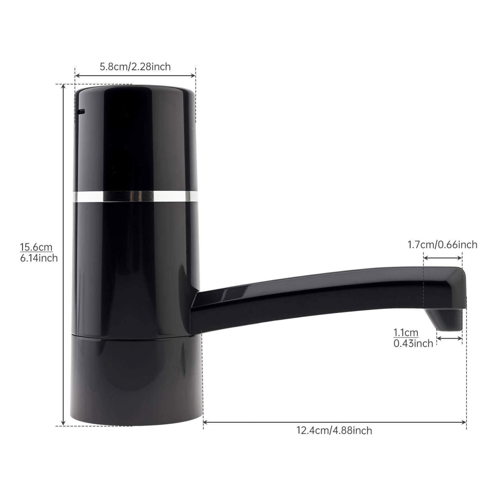 Water Bottle Switch Pump Electric Automatic USB Rechargeable Jug Dispenser Pump