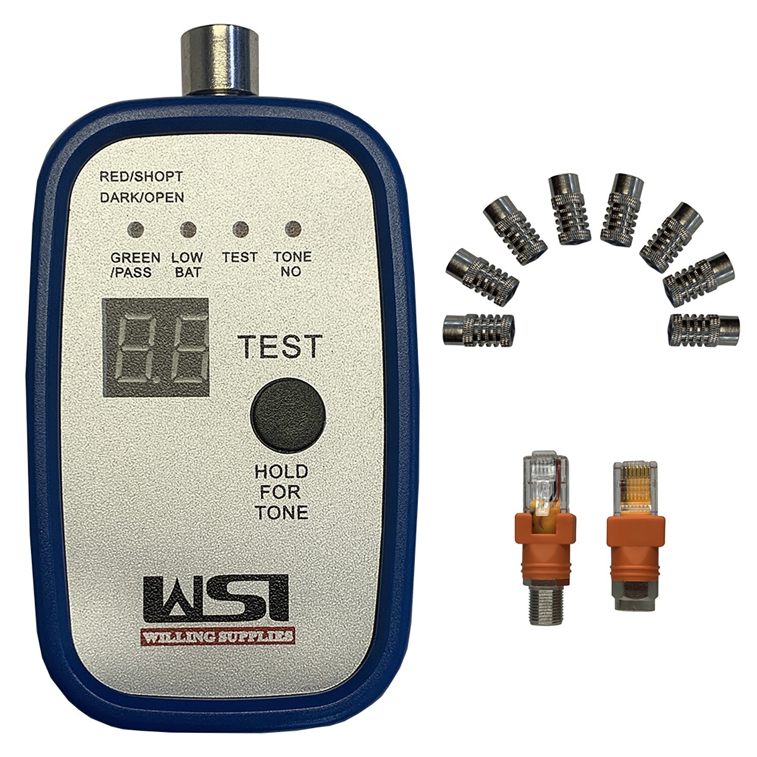 Coax cable pocket toner+ cable mapper combo for coaxial cable and Network cable