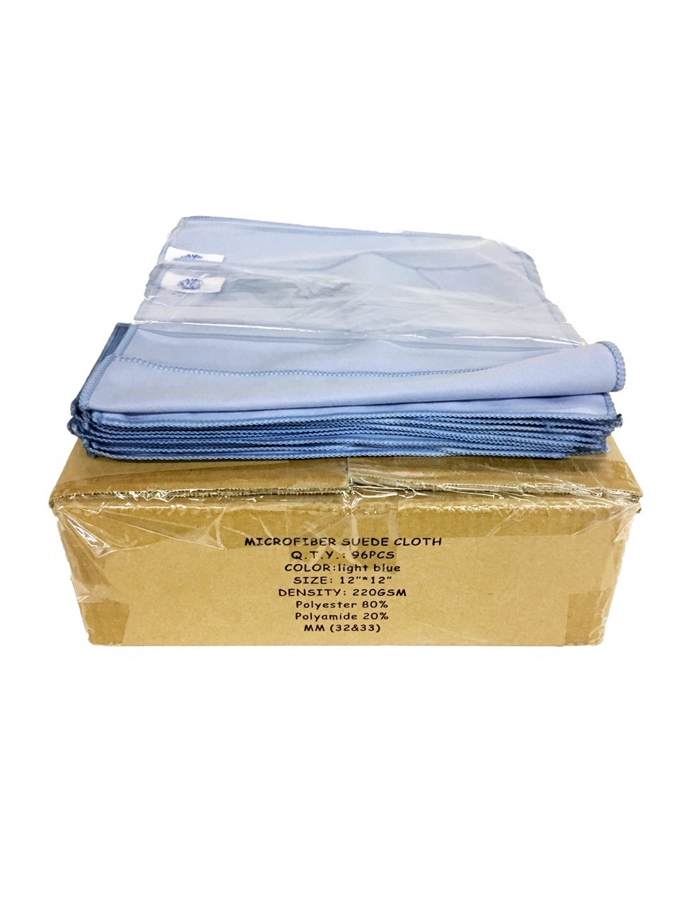 96 Case MaximMart Microfiber Suede Cloths 12"x12" Household/Polishing/Eye Glass