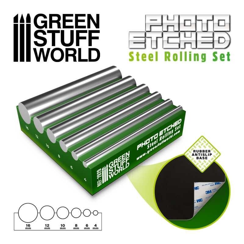 Photo Etched Rolling Set - miniatures hobby wargames Rolling tool, Bender