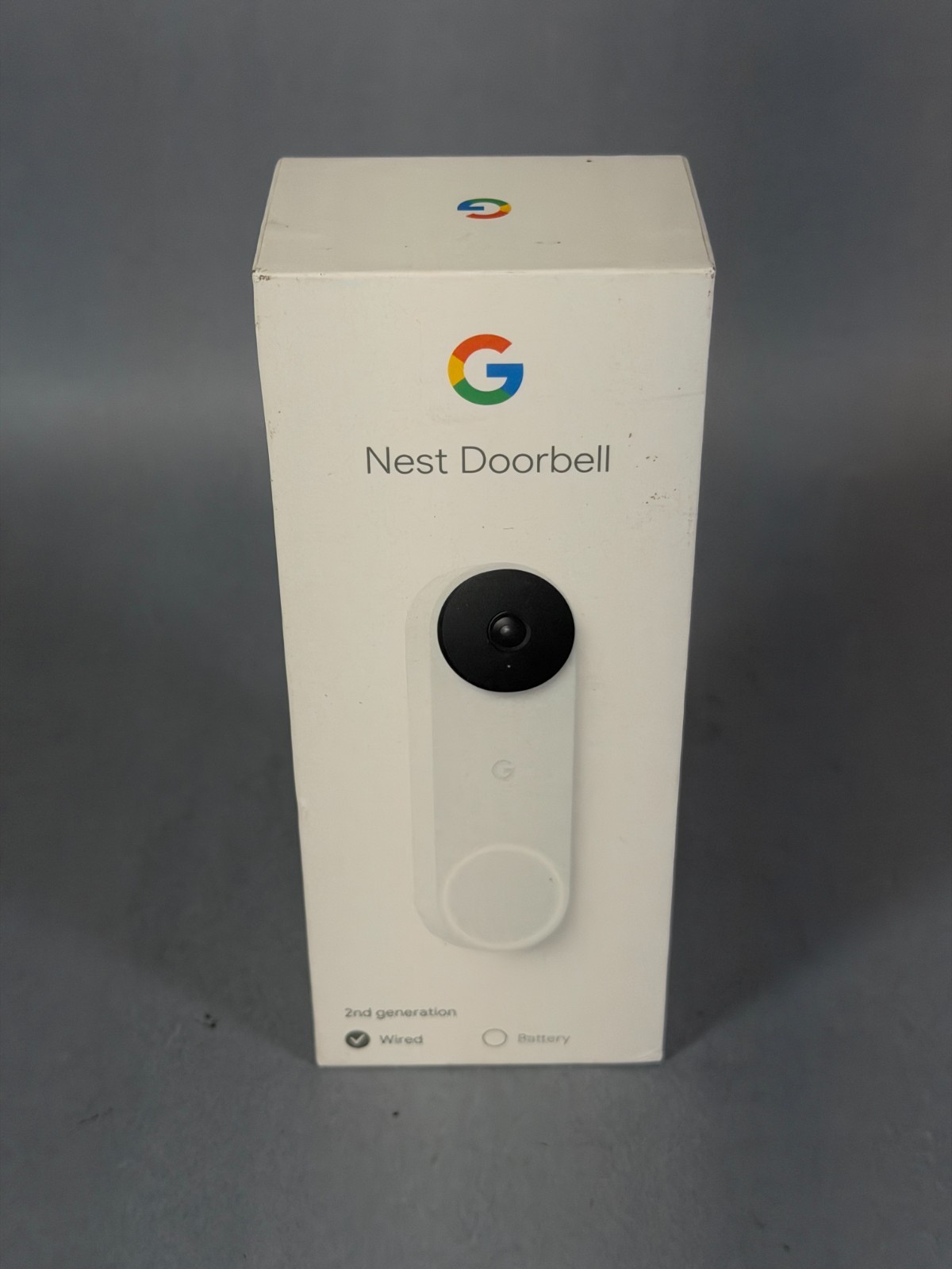 Google Nest Doorbell 2nd Gen G28DR GA02767-US Wired Video Doorbell Snow
