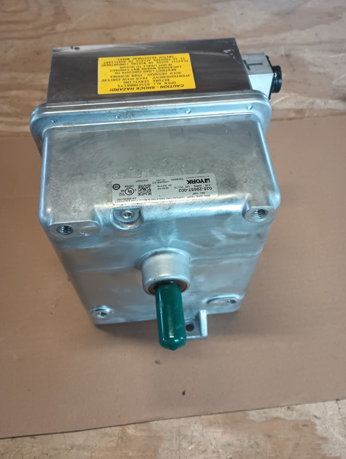 YORK HVAC MOTOR ACTUATOR 025-29657-002 0.95 AMP 120 VOLT 50 Guide Vane