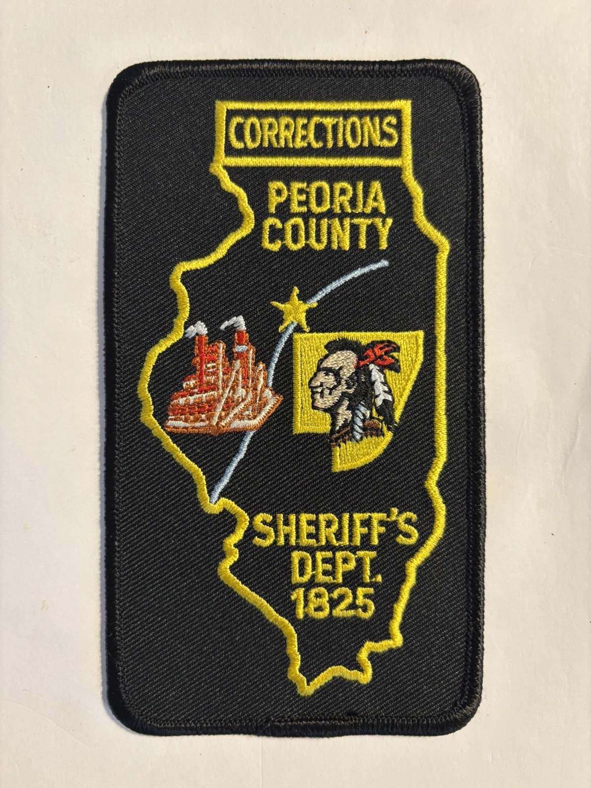 PEORIA Co. Corrections           Sheriff’s Department Patch