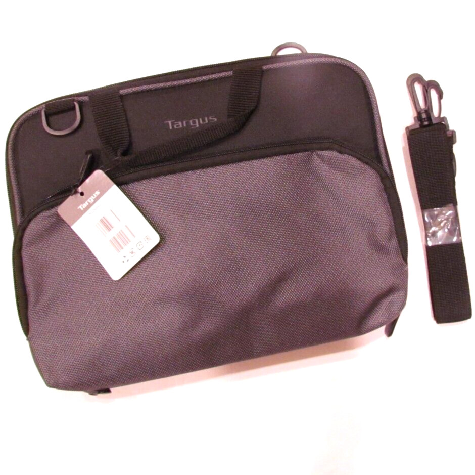 Targus Work-In Notebook Carrying Case 11.6" Shoulder Strap Opens Flat Zipper