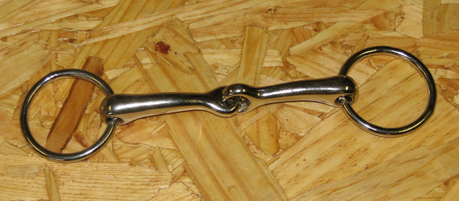 New Loose O-Ring Snaffle Bit 4.25" Mouthpiece Stainless Steel [B7]