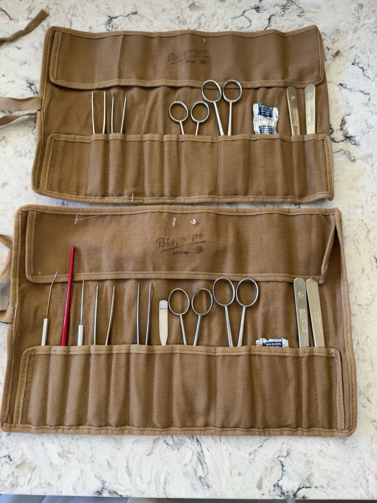 Vintage British Surgical Instrument Roll Sets – Swan Morton
