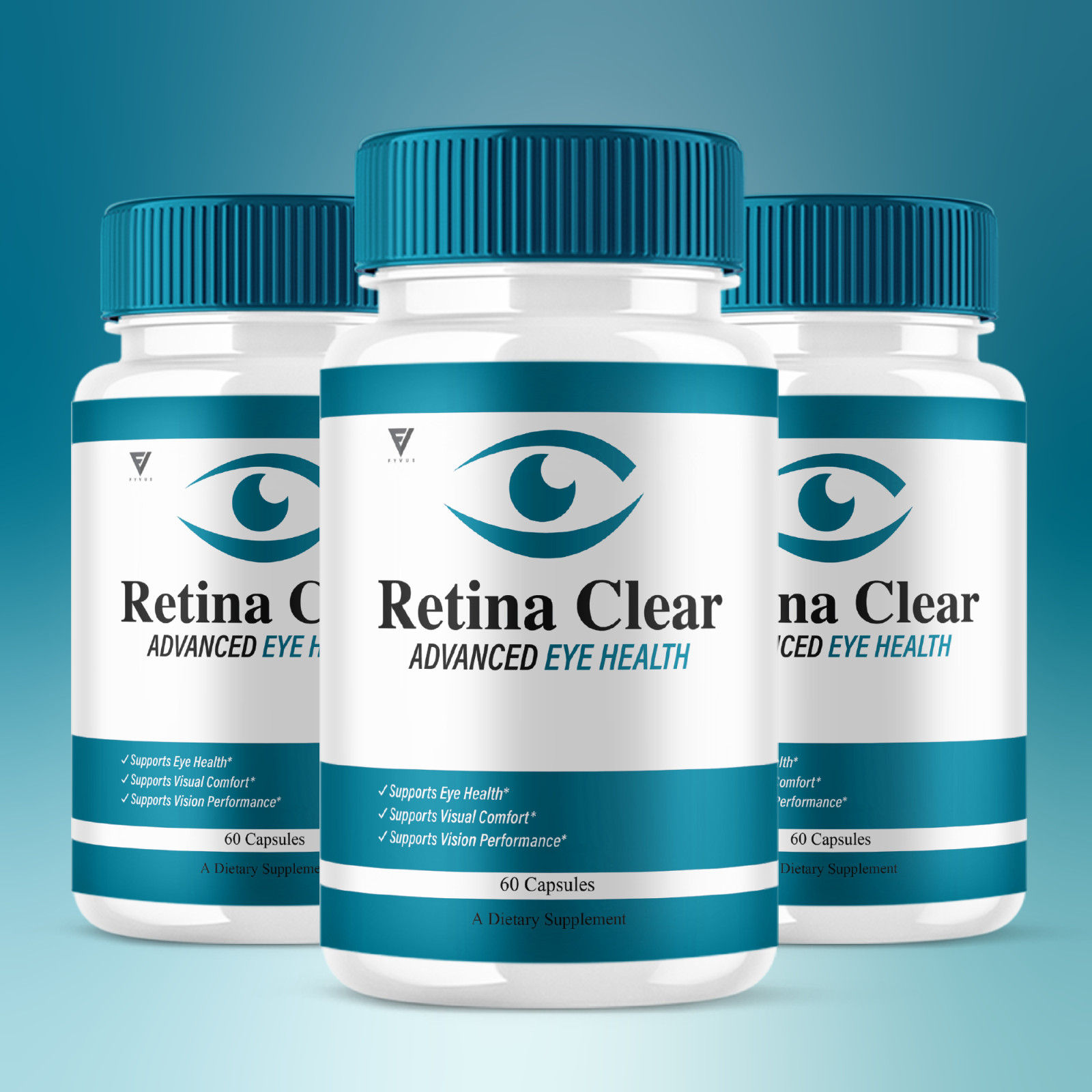 Retina Clear Capsules, RetinaClear Premium Supplement (60 Capsules)