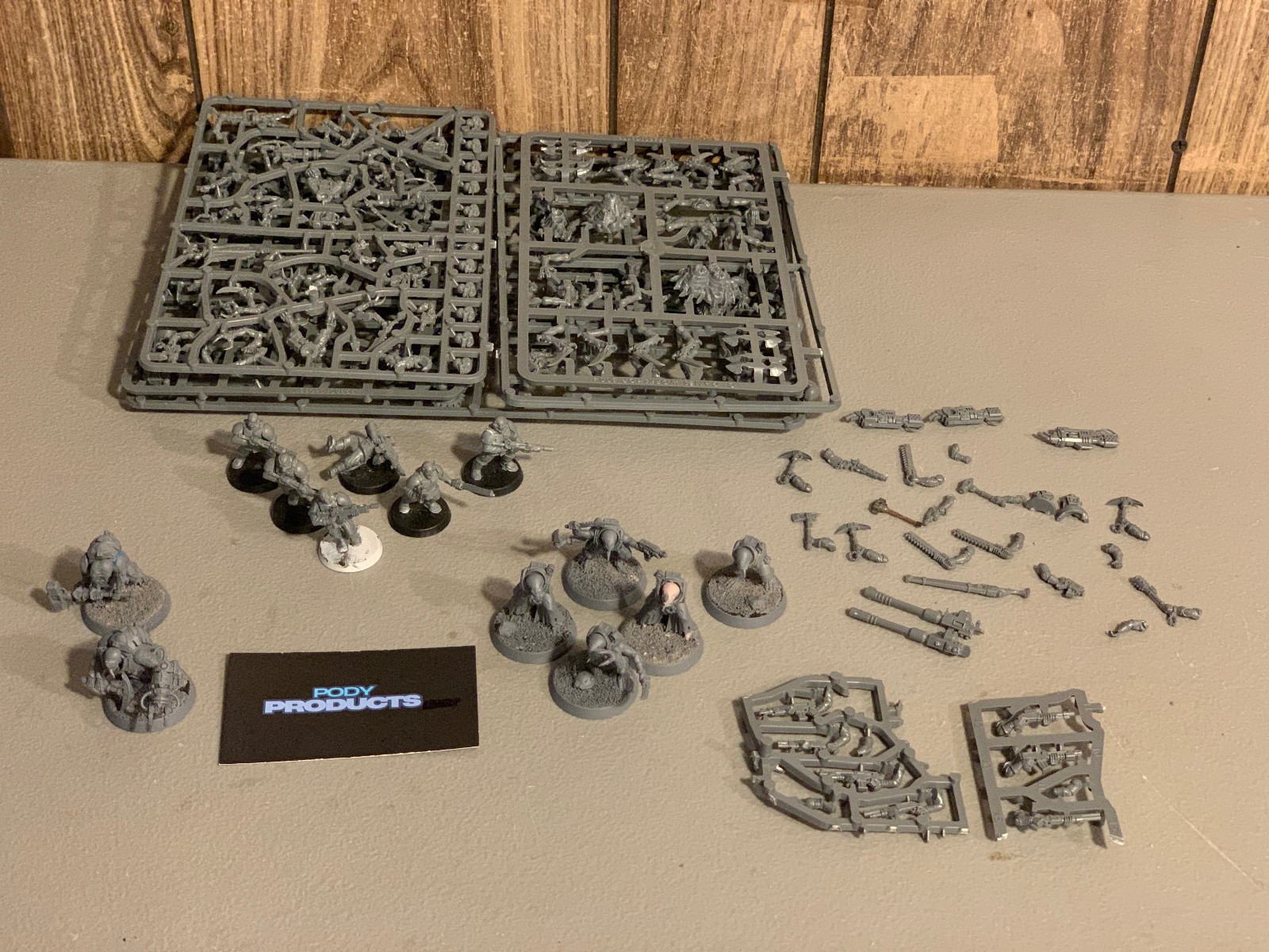 A40273 WARHAMMER 40K GENESTEALER CULTS BIG LOT HYBRID BROTHER GENESTEALER BITS