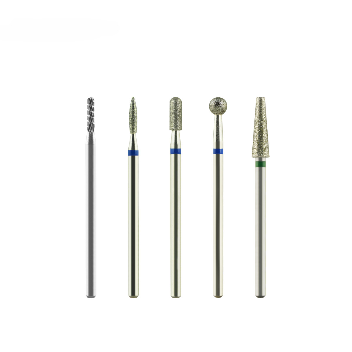 New Cuticle Bit Kits 5PCS Nail Drill Bits Carbide Manicure Tools Accessory