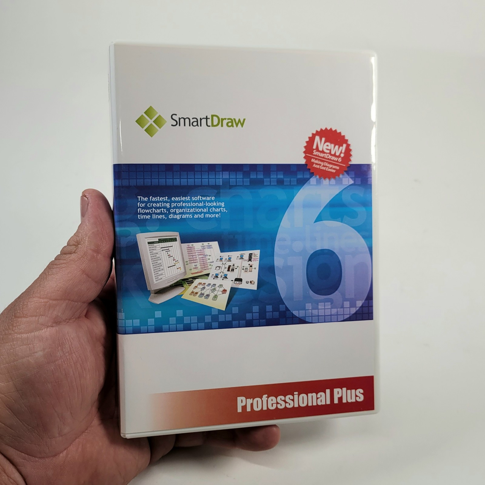 SMART DRAW 6 PROFESSIONAL PLUS Windows 95/98/2000/XP PC