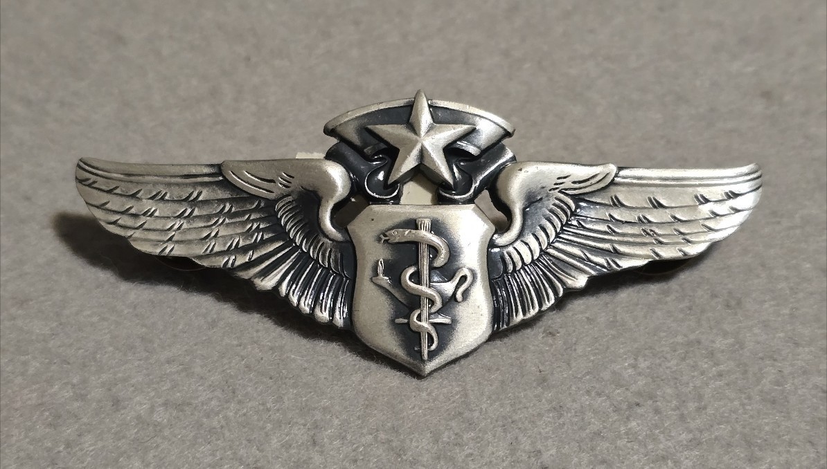 Air Force Master Flight Nurse Wings - 3" - Krew mfg