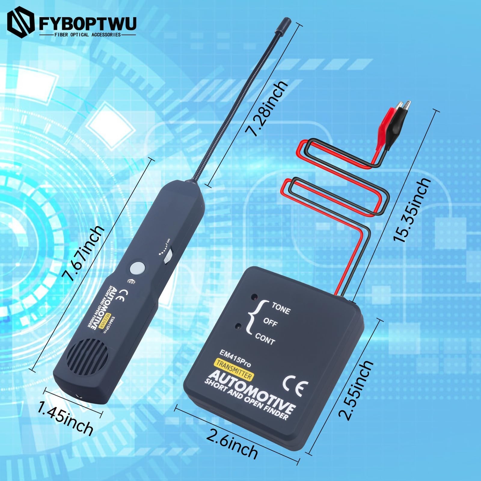 Cable Circuit Wire Tracker Automotive Electrical Open & Short Finder Circuit ...