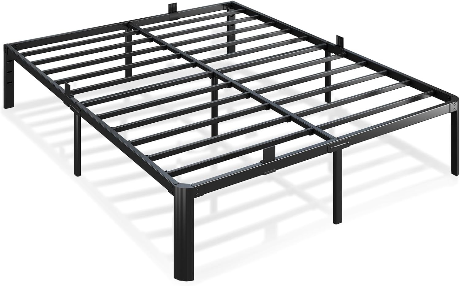 Metal Bed Frame King Size, 14 Inch 3500 lbs Heavy Duty Platform Bed Frames Steel